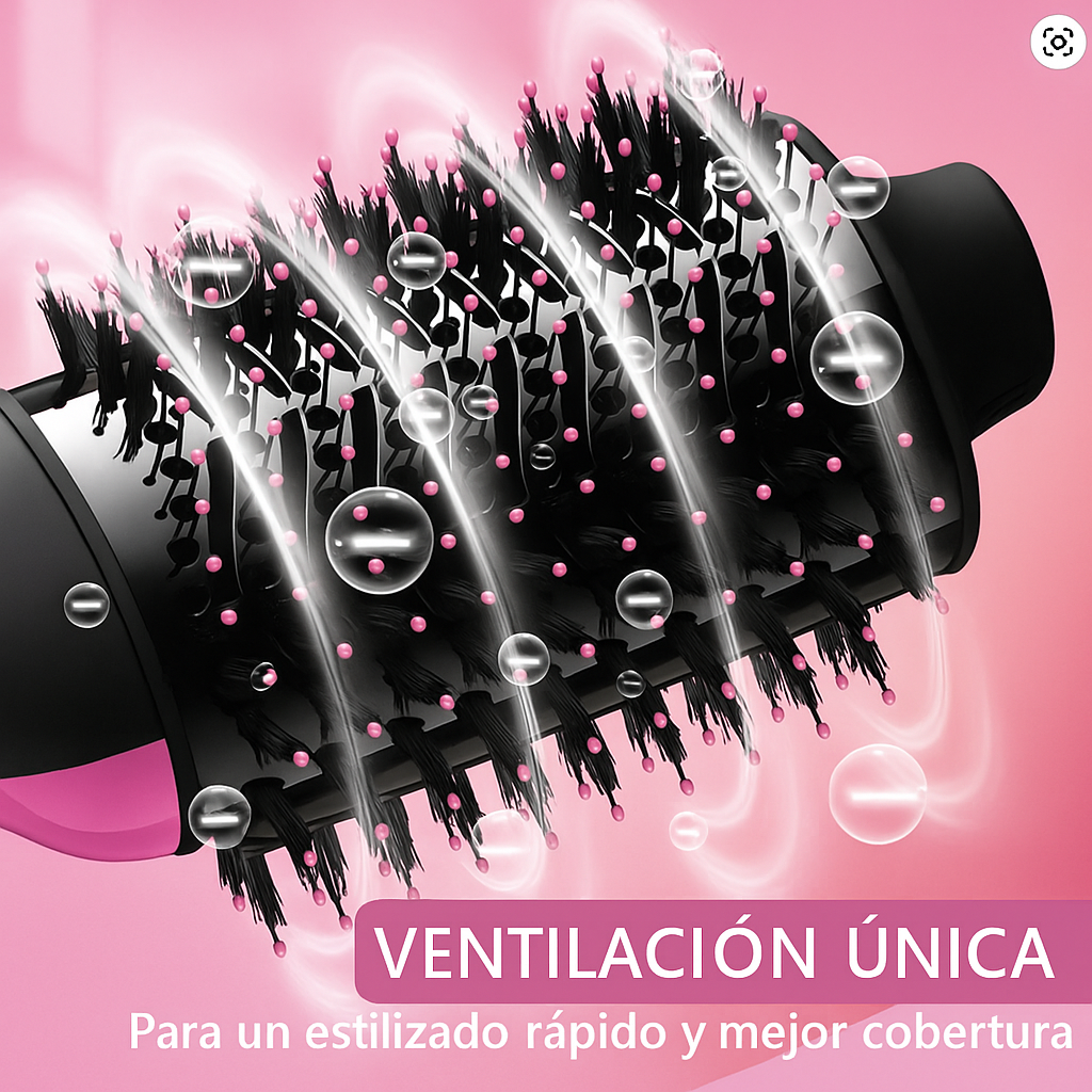 Cepillo Secador 2 en 1 / TYMOGLOSS