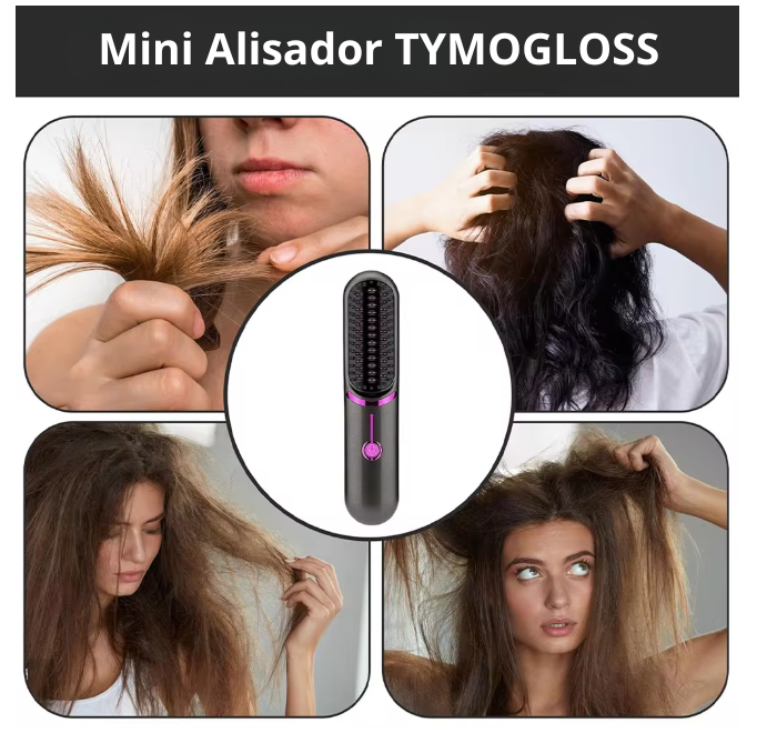 Mini Cepillo Alisador - TYMOGLOSS